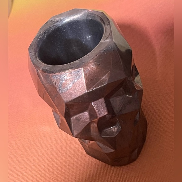 Resin Skull Makeup Holder **Multiple available** Handcrafted - Picture 12 of 15